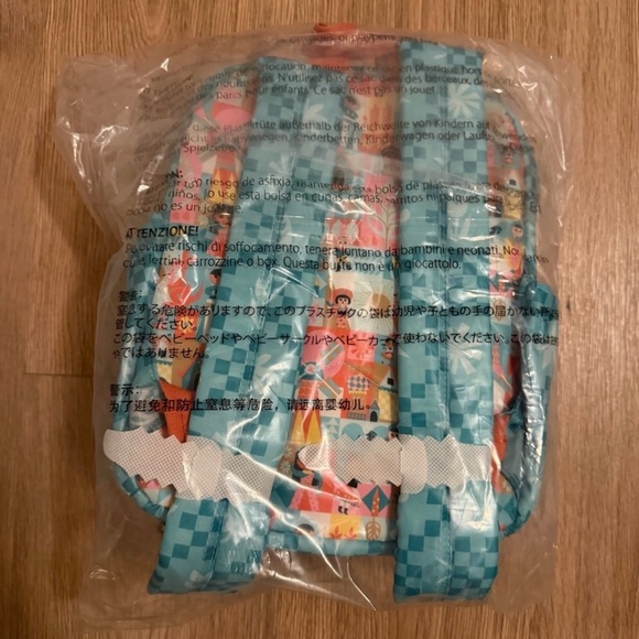 Disney Parks LUG Exclusive It's A Small World Attraction Mini Backpack 2025 New - Picture 3 of 3